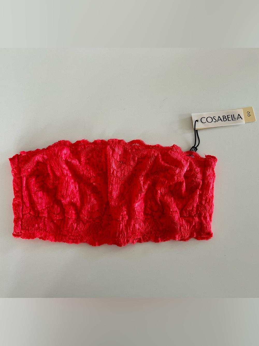 NWT Cosabella Hot Pink Bandeau Bra